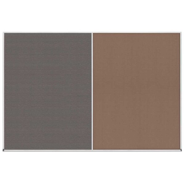 Enclosed Corkboard, 1 Door, 24